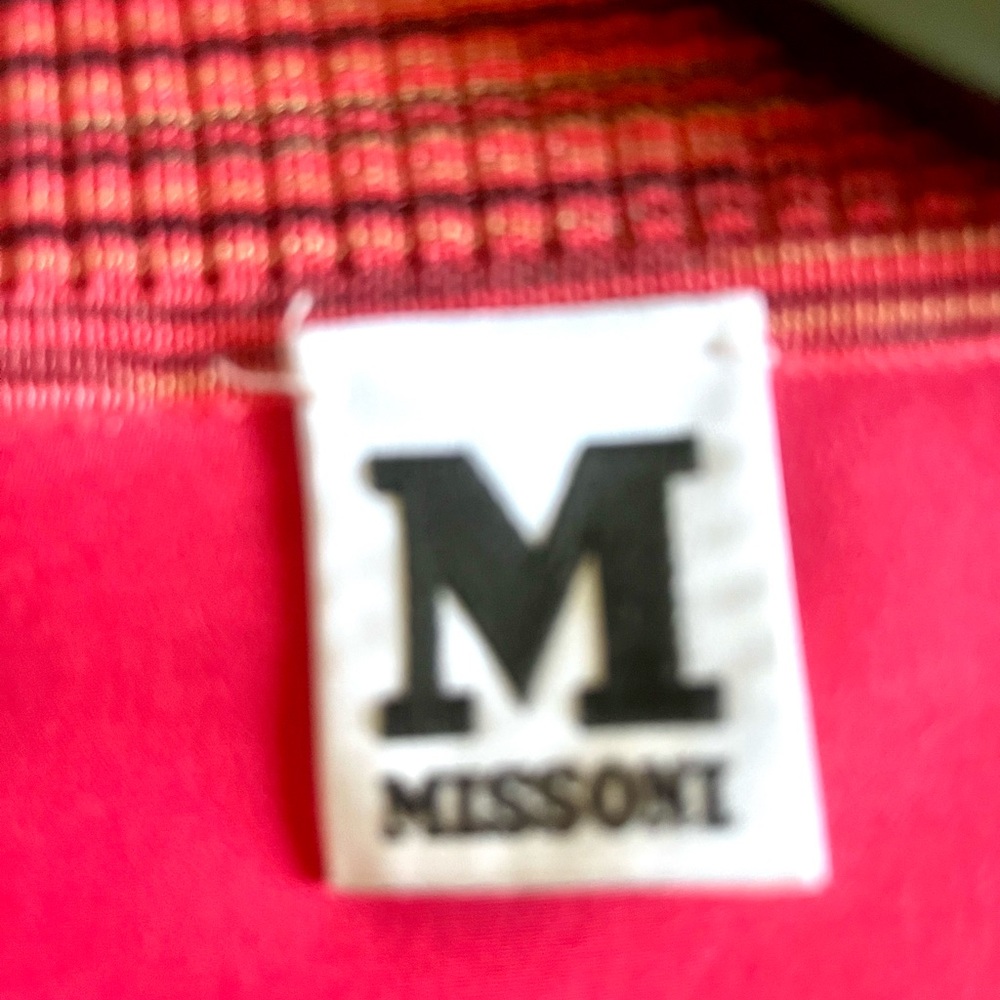 Missoni Vibrant Red Knitwear - Picture 3 of 4
